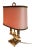 This double fitting table lamp in the Hollywood Regency style is a beautiful eye-catcher in your interior. When the light...