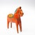 Gustavian (Swedish) Wooden Dala Horse, 1890s For Sale - Image 3 of 7