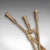 Trio of Antique Fireside Tools, English, Brass, Poker, Tongs, Shovel, Victorian For Sale - Image 12 of 12