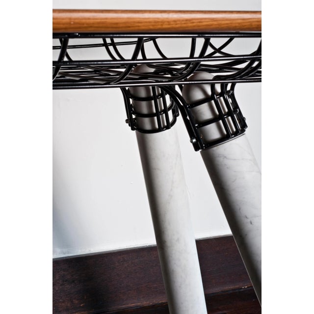 Sculptural Magnum Dinner Table by Pierre Favresse For Sale - Image 4 of 6