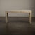 1980s Artisan Marble Console Table Travertine Maitland Smith Style Tessellated Stone For Sale - Image 11 of 12