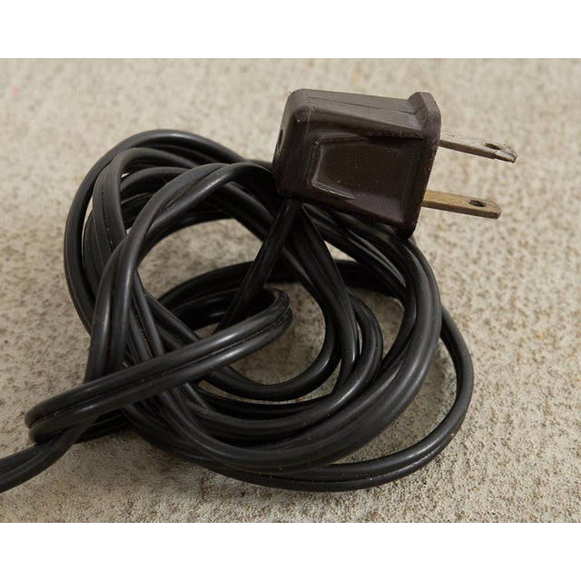 French Industrial Brutalist Iron Chain Link Floor Lamp For Sale - Image 11 of 12