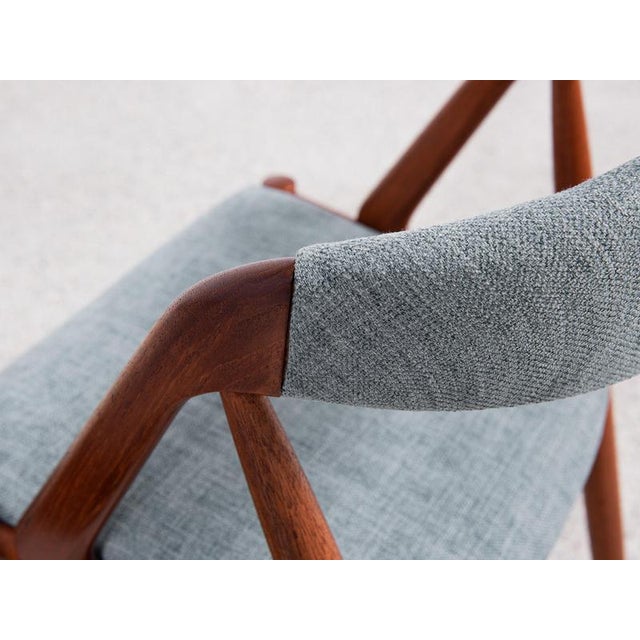 Mid-Century Danish Model 31 Dining Chairs in Teak by Kai Kristiansen for Schou Andersen, Set of 4 For Sale - Image 12 of 13