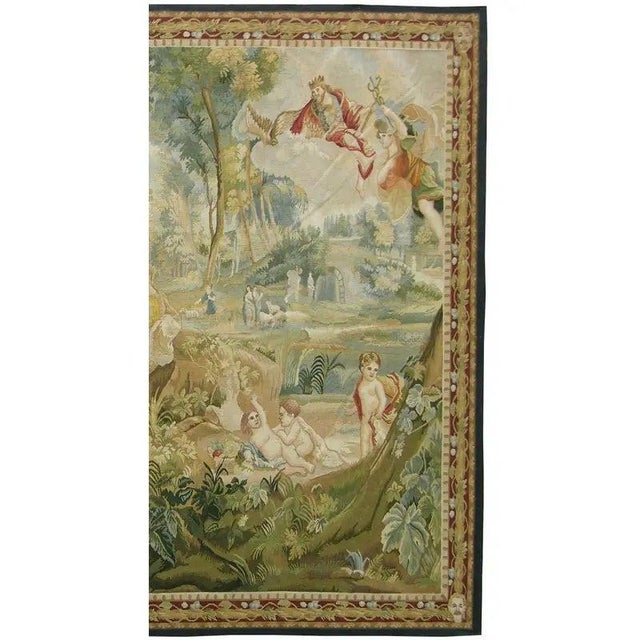 Vintage Tapestry Depicting Royal Nobles For Sale In Los Angeles - Image 6 of 9
