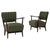 1940s Scandinavian Mid-Century Upholstered Lounge Chairs - A Pair For Sale - Image 15 of 18