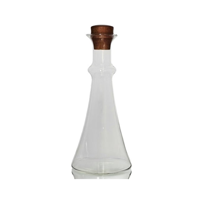 A study in balance and restraint, this Dansk decanter captures the Modernist spirit of Scandinavian design at its peak....