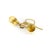 20k and 14k Gold Diamond and Citrine Briolette Drop Earrings, Pair For Sale In Los Angeles - Image 6 of 9