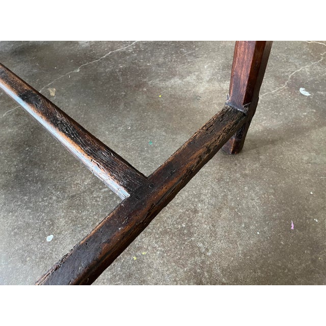 Brown 19th Century French Farm Table For Sale - Image 8 of 11