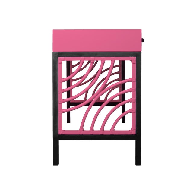 Not Yet Made - Made To Order Swirl Writing Desk - Pink For Sale - Image 5 of 9