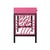 Not Yet Made - Made To Order Swirl Writing Desk - Pink For Sale - Image 5 of 9