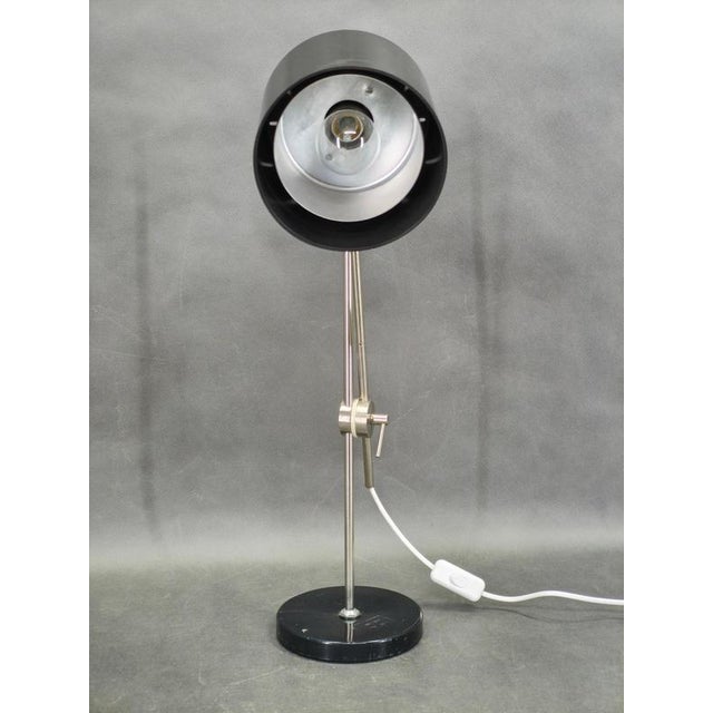 1012 Adjustable Bakelite Table Lamp by Electrosvit, 1960s For Sale - Image 11 of 13