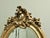 Mid 19th Century Large Rococo French Oval Gilt Wall Mirror, 1860 For Sale - Image 5 of 6