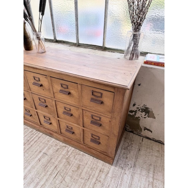 Oak Workshop Cabinet, 1950s For Sale - Image 16 of 18