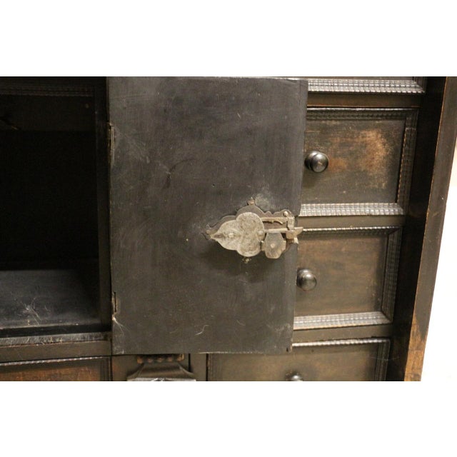 Wood Renaissance Cabinet in Wood For Sale - Image 7 of 16