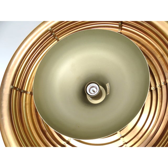 Black 5639/S Saturno Gold-Plated Pendant Light by Kazuo Motozawa for Staff, 1970s For Sale - Image 8 of 13