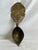 Persian Antique Persian Qajar Pierced Brass Spoon For Sale - Image 3 of 6