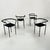 Postmodern Vintage Poltroncina Chairs by Maurizio Peregalli for Zeus Noto, 1980s, Set of 4 For Sale - Image 3 of 11