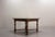 19th Century Louis XIII French Square Oak Table with X-Shaped Crossbar, 1890s For Sale - Image 3 of 16