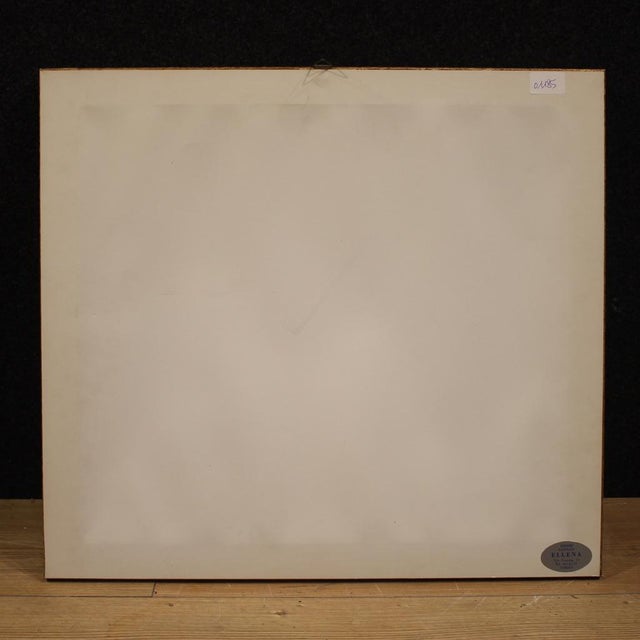 1930s Italian Artist, Snowy Landscape, 1932, Oil on Board, Framed For Sale - Image 5 of 16