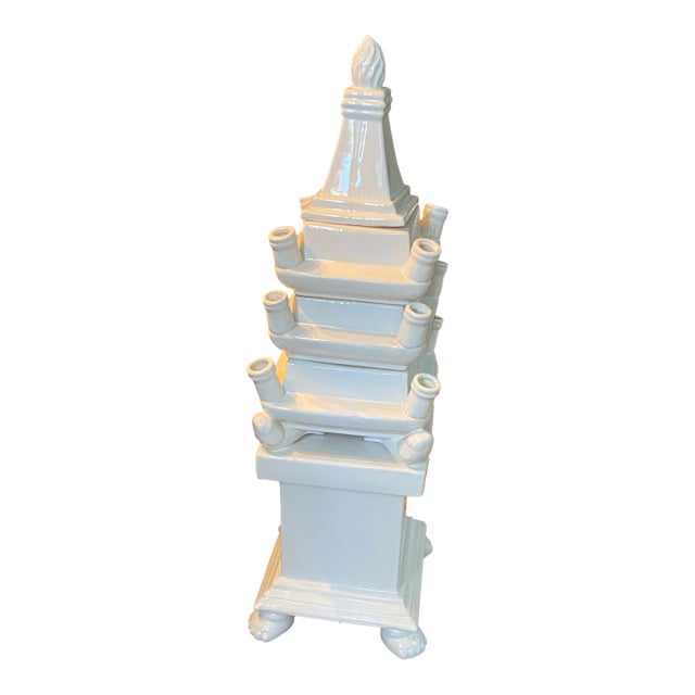 Tulipiere White Pagoda For Sale