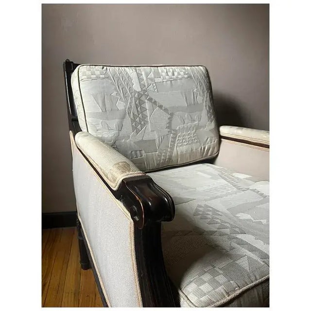 Early 20th Century Louis XVI Bergère Chair For Sale - Image 9 of 13