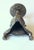 Gold Bronze Candle Stick for Wider Candles - Candle Holder - Vintage For Sale - Image 8 of 10