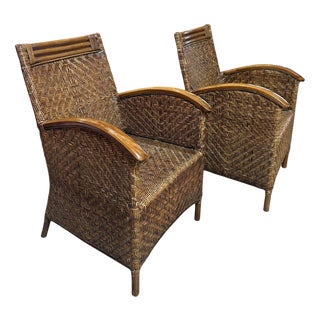 Vintage Colonial Chairs, 1980s, Set of 2 For Sale