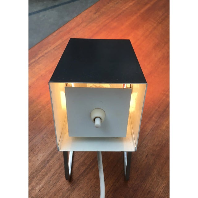 German Mid-Century Cube Table Lamp from Kaiser Idell Leuchten For Sale - Image 12 of 18