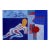 Modernist Avant-Gard Figurative Abstract, Large-Scale Primary Colors Pastel by Henry Elinson For Sale
