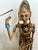 1980s Vintage 1980s Indonesian Wayang Golek 23" Rod Puppet Javanese Folk Art W/ Base For Sale - Image 5 of 6