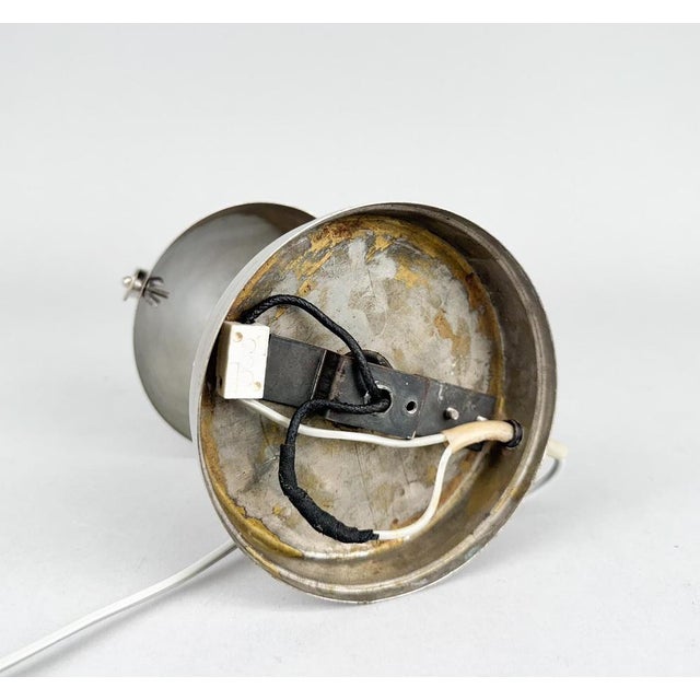 Bauhaus Mushroom Table Lamp, Czechoslovakia, 1930s For Sale - Image 9 of 10