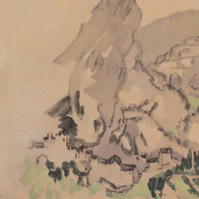 'Gorges of the Tarn, France' by Arthur B. Davies, New York Armory, Ashcan School, Art Students League, Chicago, New York Museum of Modern Art For Sale In Monterey, CA - Image 6 of 9