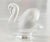 Lalique France Crystal "Cynget" Swan Cache/Seal Paperweight. For Sale - Image 9 of 9