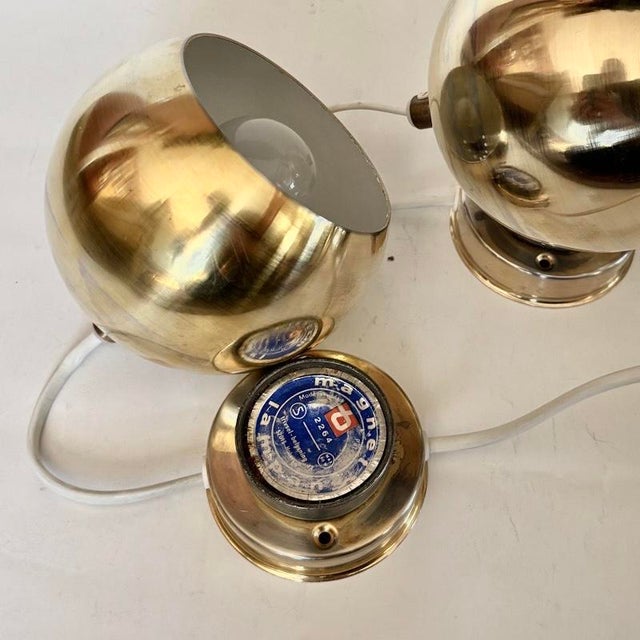 1960s Vintage Swedish Wall Lamps from Konsthantverk Hökerum, 1960s, Set of 2 For Sale - Image 5 of 8