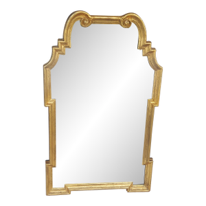 La Barge Gold Leaf Italian Neo Classical Style Mirror.