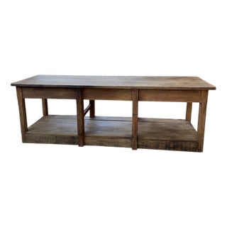 Beech Drapery Work Table, 1950s For Sale