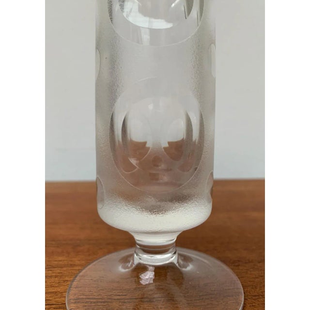 Vintage Bubble Glass Vase, 1970s For Sale - Image 14 of 16