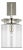 Elias 23" Sconce in Polished Nickel with Clear Glass Designer: Ray Booth Finish: Polished Nickel Height: 22.5" Width: 9"...