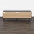 Wood Media Console With Metal Legs For Sale In San Francisco - Image 6 of 10
