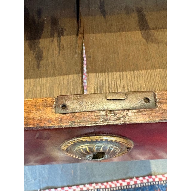 19th Century Antique Mahogany Federal Style Drop Leaf Table For Sale - Image 12 of 12