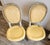 Petit Louis XVI- Antique Style Slipper Chairs - A Pair For Sale - Image 11 of 14