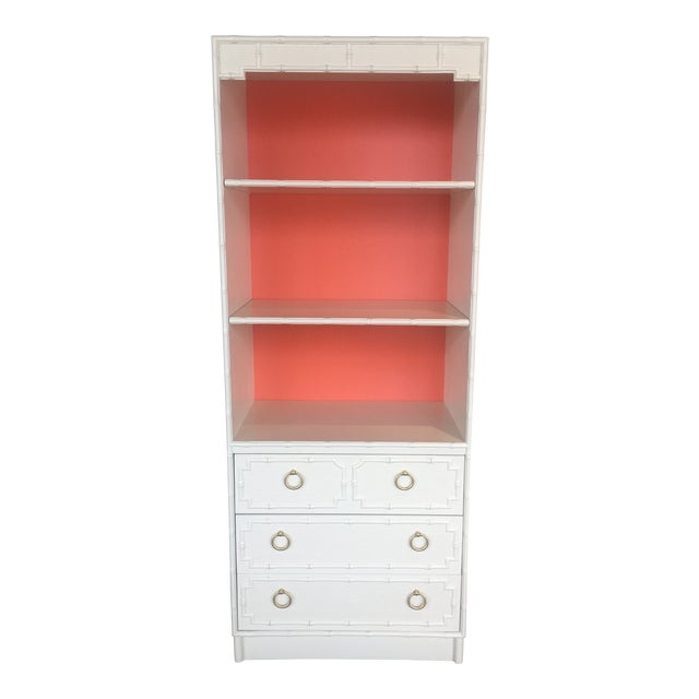 1970s Hollywood Regency Faux Bamboo Etagere Chairish
