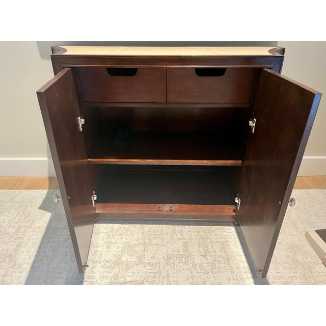 Mid-Century Modern Kreiss Cream Colored Mid-Century Chest For Sale - Image 3 of 6