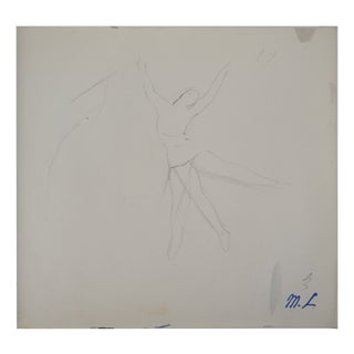 Marie Laurencin, Ballerina, Original Pencil Drawing For Sale