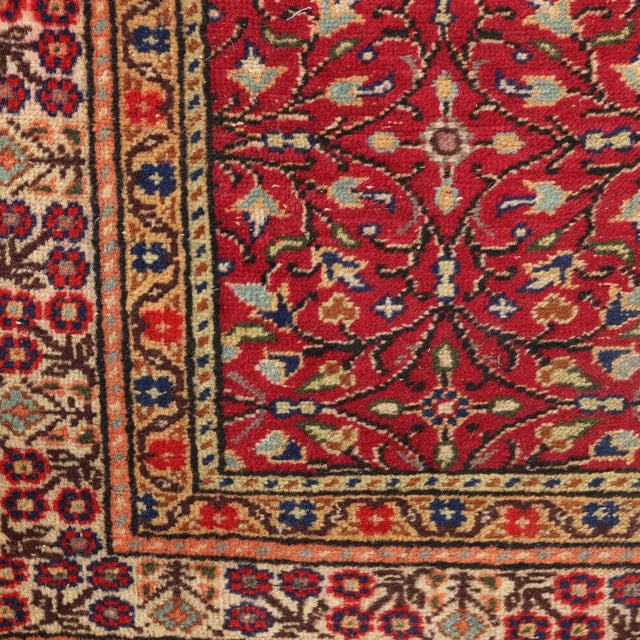Antique Kaisery Rug in Cotton & Wool, Turkey For Sale - Image 5 of 12