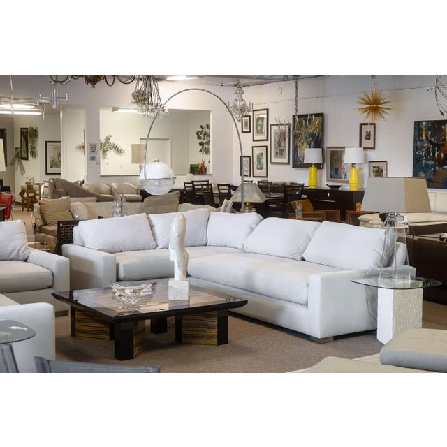 Vintage 1970s Fabio Lenci for Guzzini Italian Arc Floor Lamp Mid Century Modern For Sale - Image 10 of 10