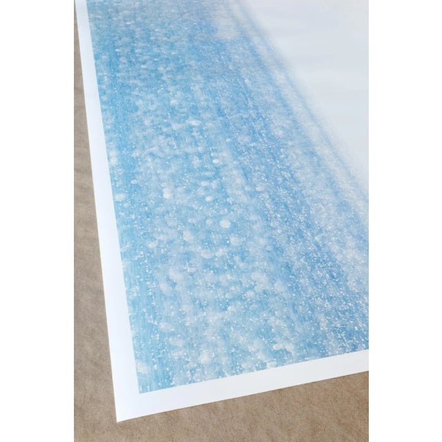 Contemporary Minimalist Blue Ocean Art Print, 45 X 30" Photography Print, Coastal Florida Art, Gulf Coast Seascape, "Sunlight on the Gulf" For Sale - Image 9 of 10