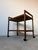 Wood Mid-Century Modern Møbelfabrikken Teak & Tile Top Bar Cart For Sale - Image 7 of 17