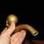 Late 20th Century Vintage Brass Child's Head Tobacco Pipe – Figural Opium Pipe For Sale - Image 5 of 9