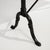 Metal Mid 20th Century Cast Iron Bistro Table With Oak Top For Sale - Image 7 of 12